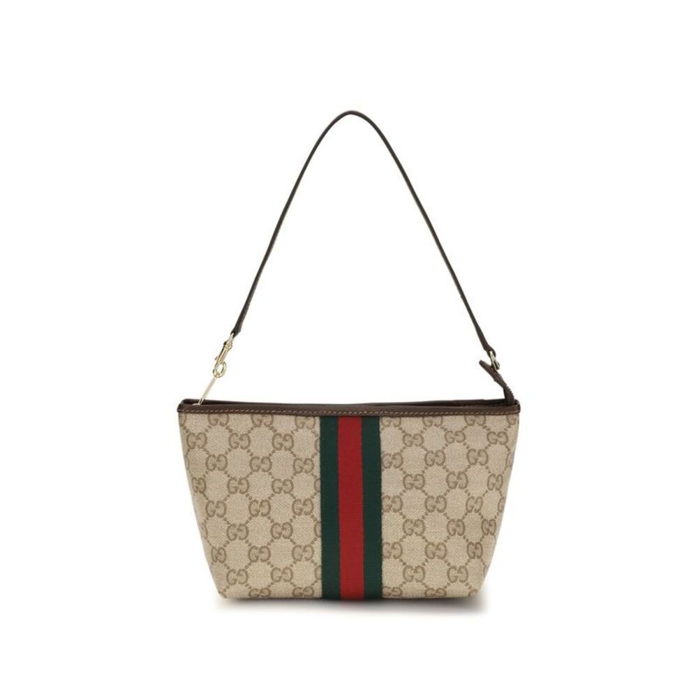 Gucci Beige Cotton Women's Handbag